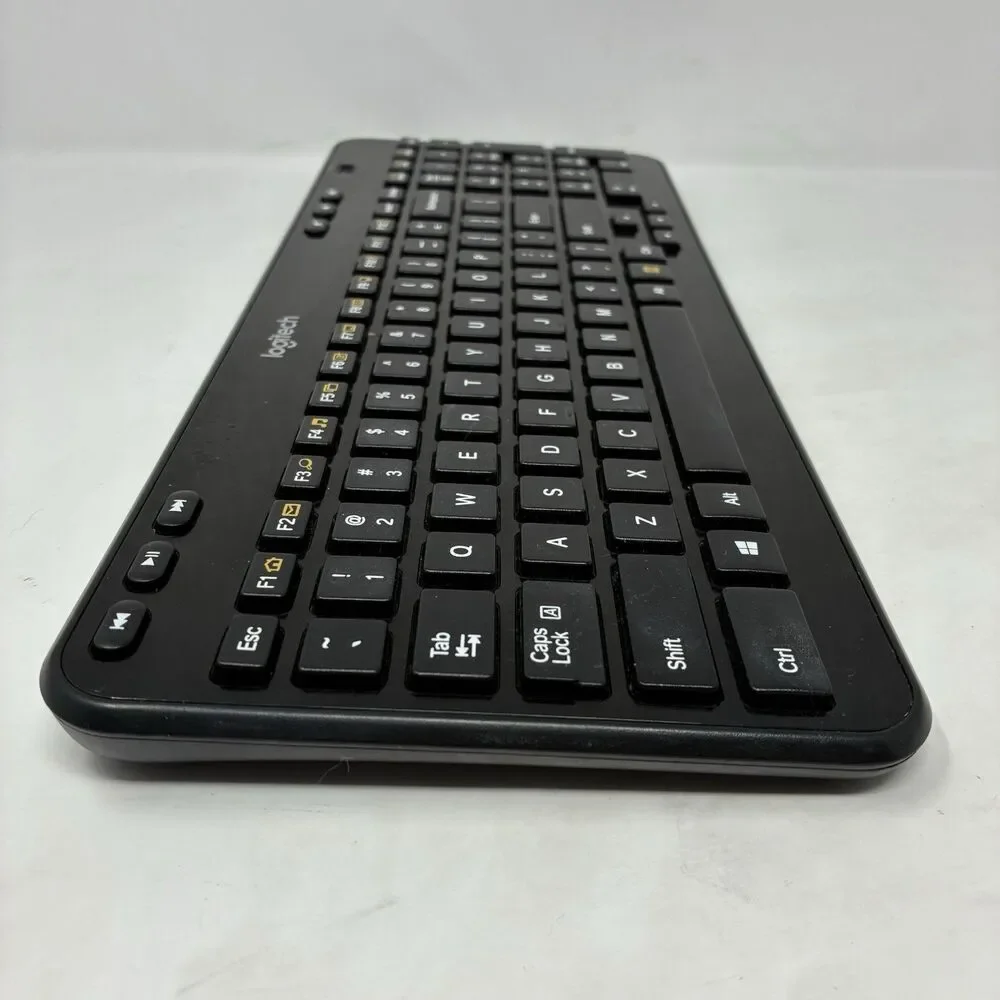 Logitech K360 Wireless Compact Black Keyboard Y-R0017 with USB Unifying Receiver